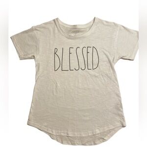 Rae Dunn BLESSED T-Shirt small